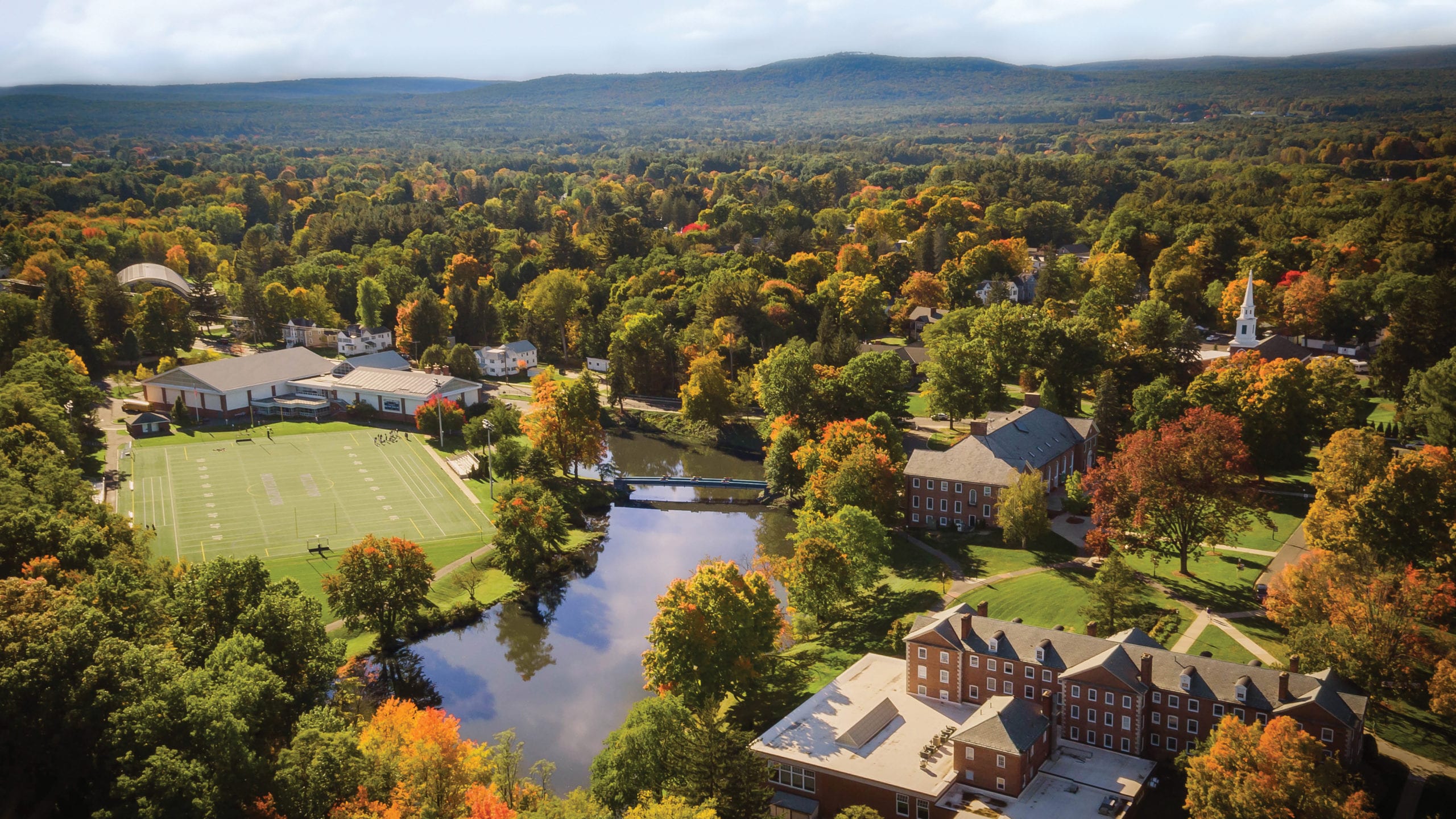 Williston Northampton School campus in Easthampton, Massachusetts